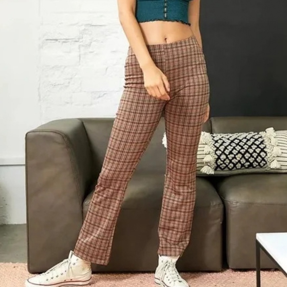 Urban Outfitters High Waisted Cara Kick Flare Pants